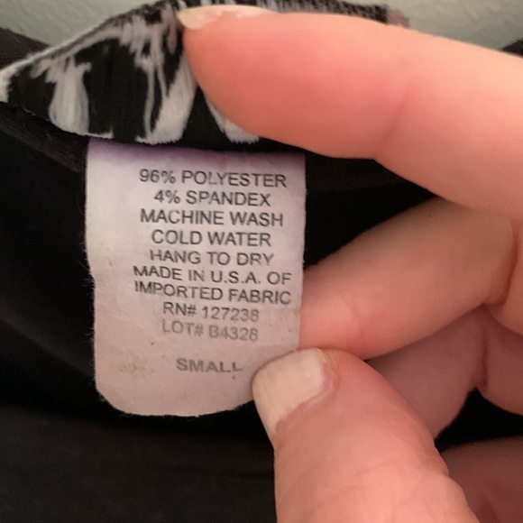 TMG T-shirt black maxi dress skin hugging with neat design size S - Picture 5 of 6